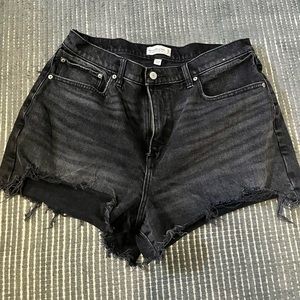 Abercrombie & Fitch Jean Short Curve Love